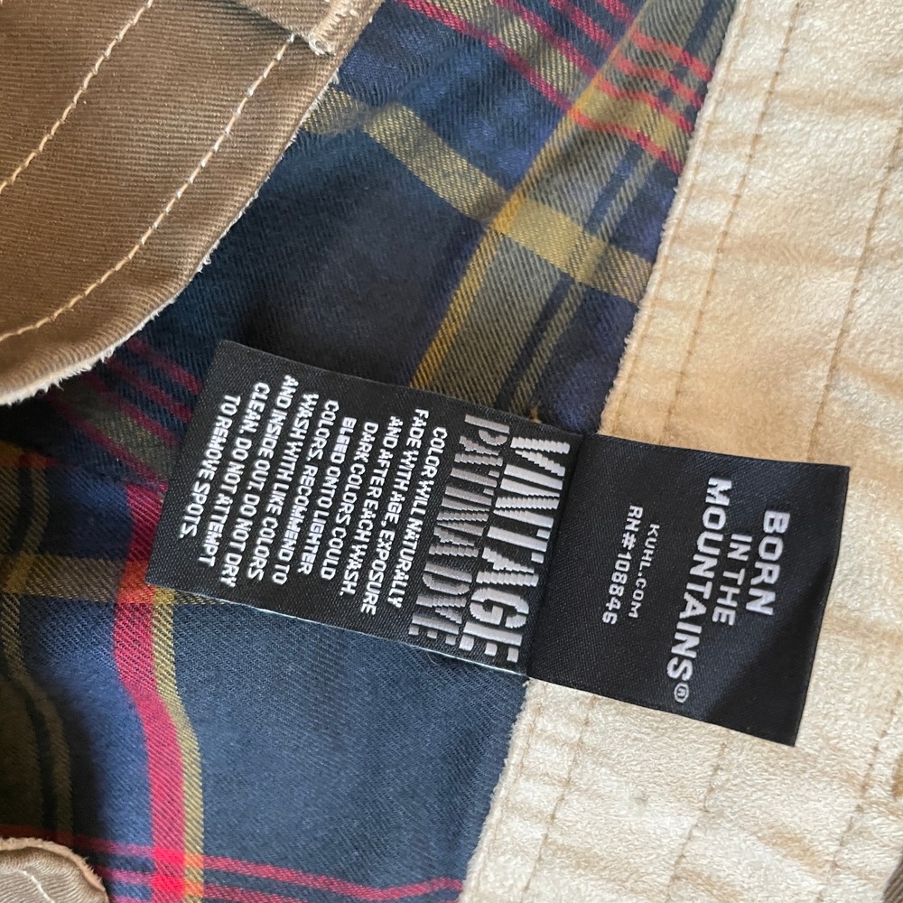 Kuhl Hot Rydr Mens 42x32 Brown Flannel Lined Utility Pants 5113 Gorpcore Outdoor - Picture 9 of 11